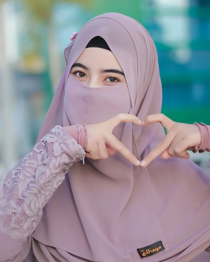 cute hijab girl dpz for whatsapp