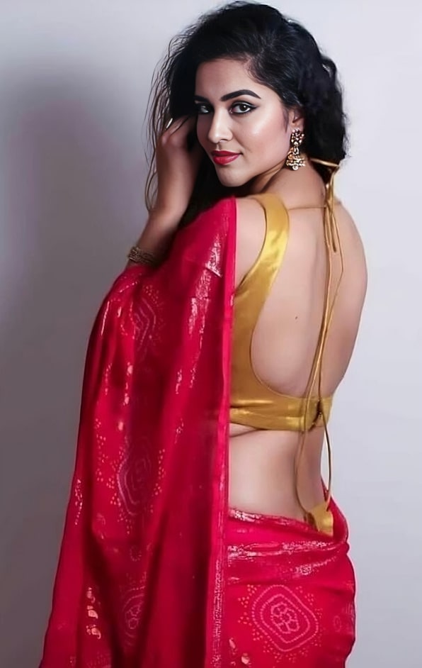 hot girl dp saree (3)